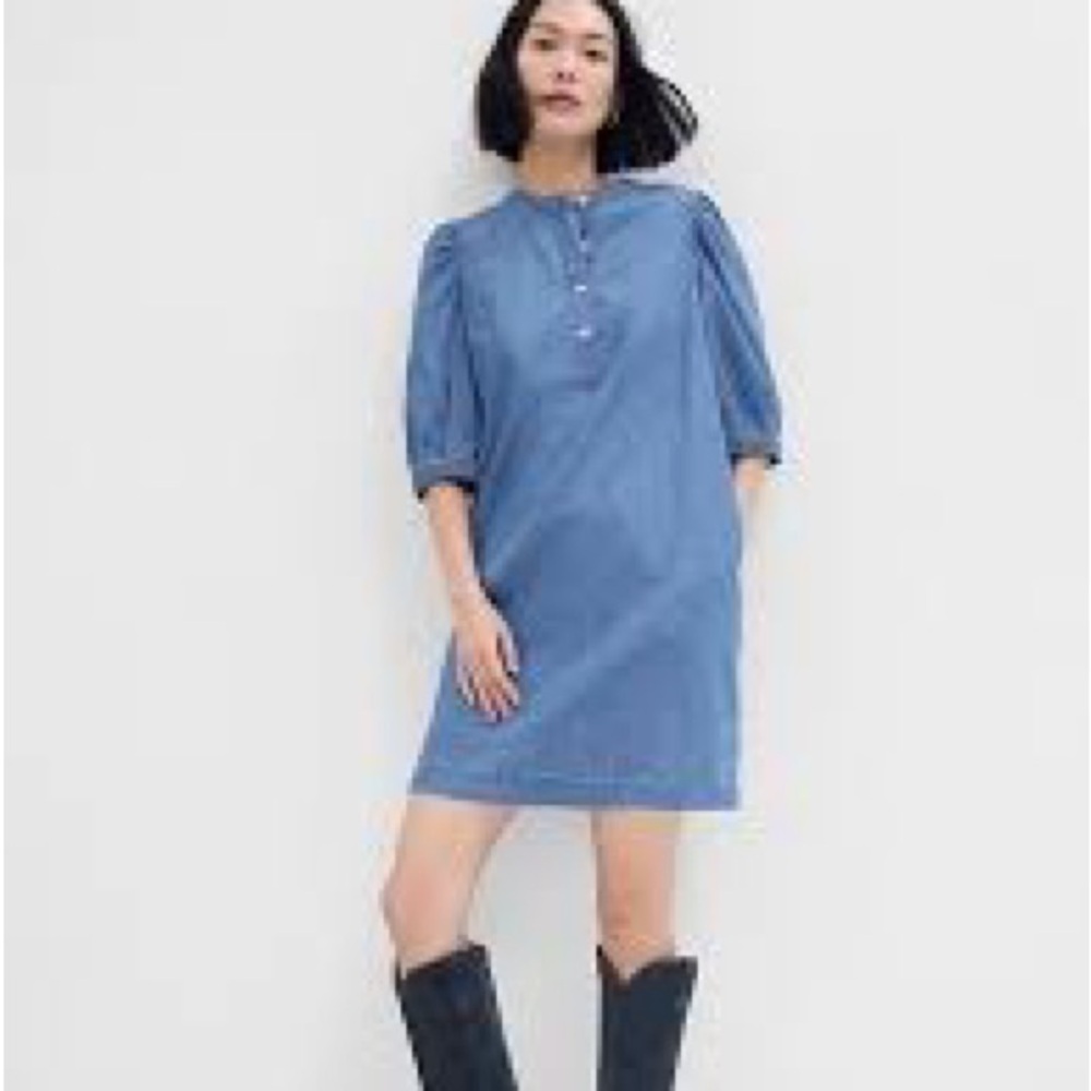 GAP Light Blue Mini Dress